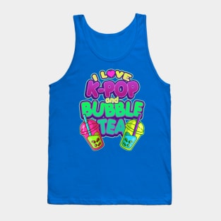 K-Pop & Bubble Tea Tank Top